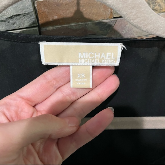 Michael Kors Black and Cream Dress - Picture 1 of 8